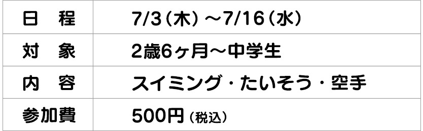 ワンコイン本科1回体験